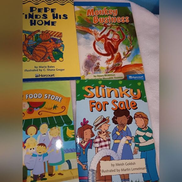 Harcourt Second Grade Reading Book Lot Of 8 - Picture 5 of 10